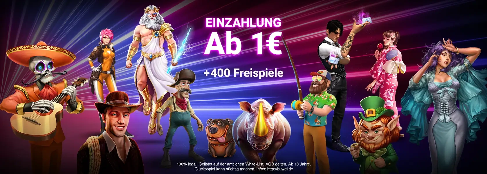 BingBong Casino Willkommen